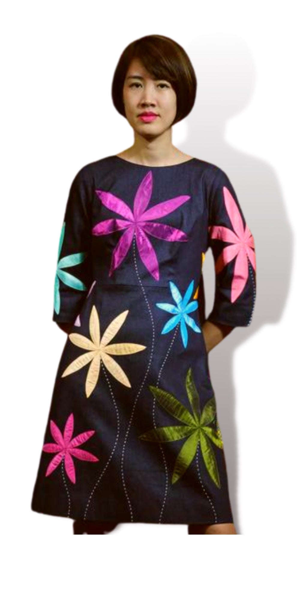 F70S - Colorful flowers – Chula Fashion