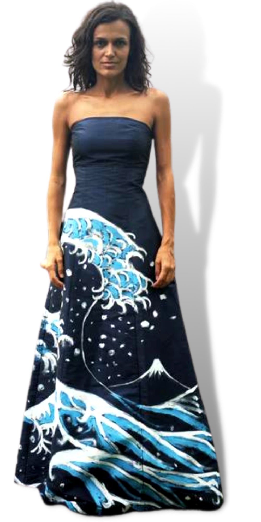 Wave inspired  Formal dresses long, Fashion, Fashion outfits