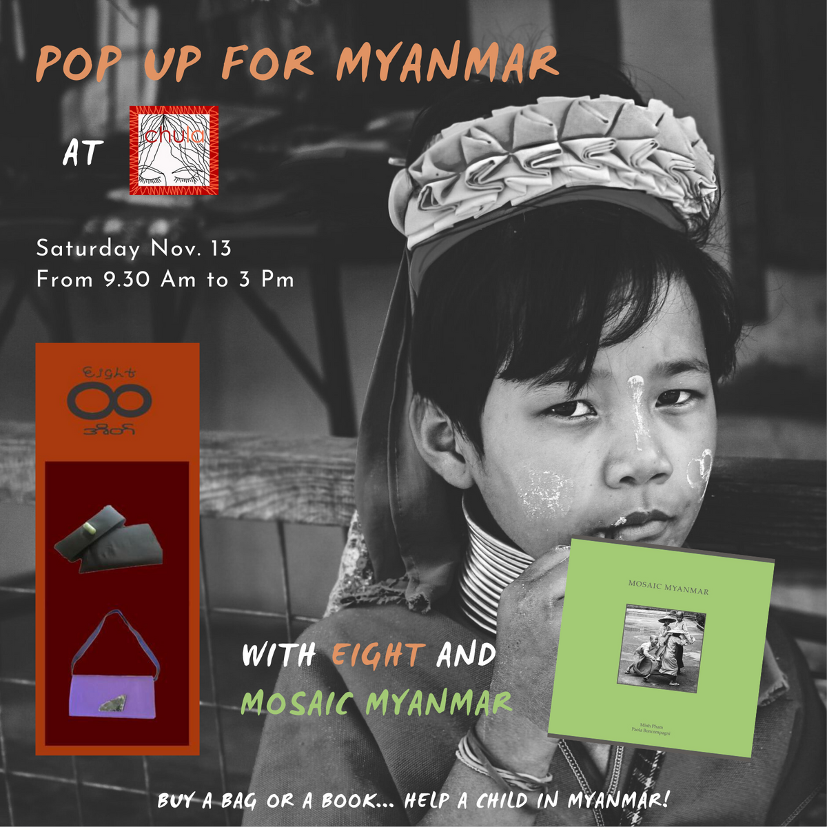 Nov 13 - Pop Up for Myanmar