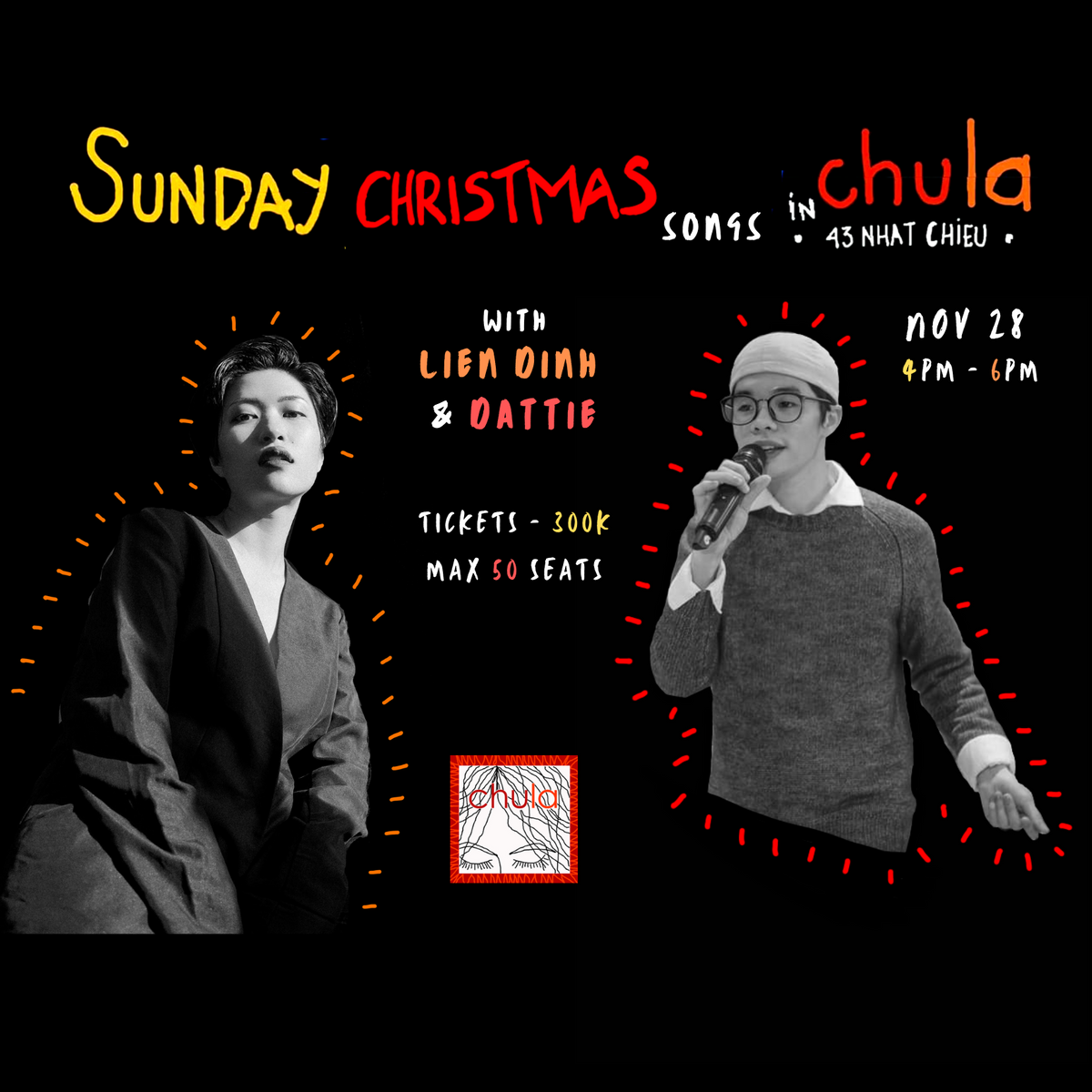 Nov 28 - Christmas songs in Chula!
