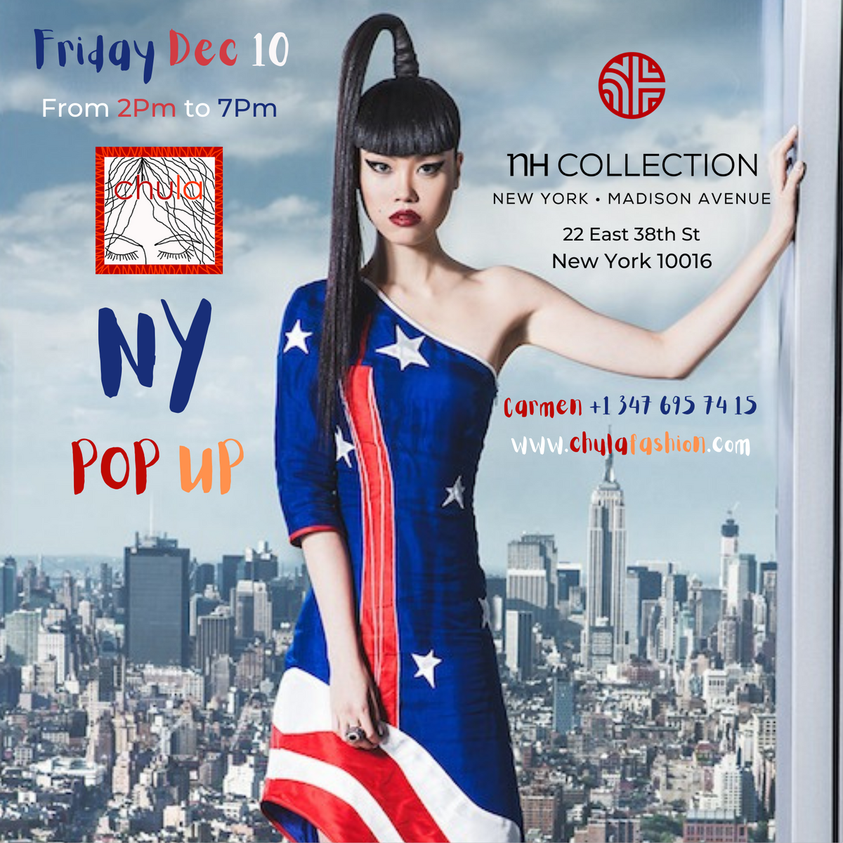 Dec 10 - New York Pop Up