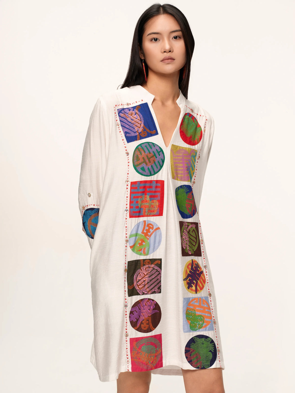 Vestido Stamp Mosaic