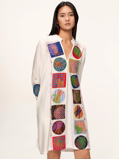 Stamp Mosaic Dress